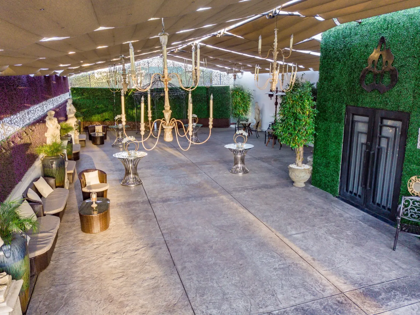 Garden Patio at Bella Blanca Events